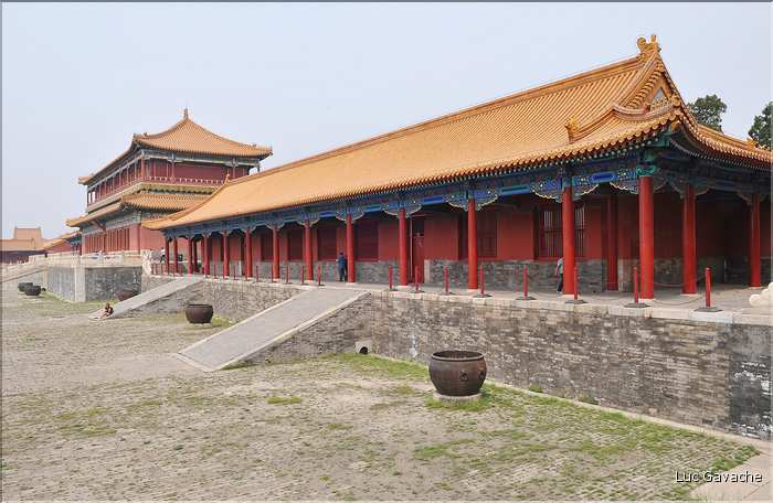 La cité interdite fut réalisée par la dynastie Ming au début du XV ème siècle. (28)