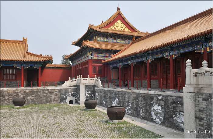 La cité interdite fut réalisée par la dynastie Ming au début du XV ème siècle. (29)