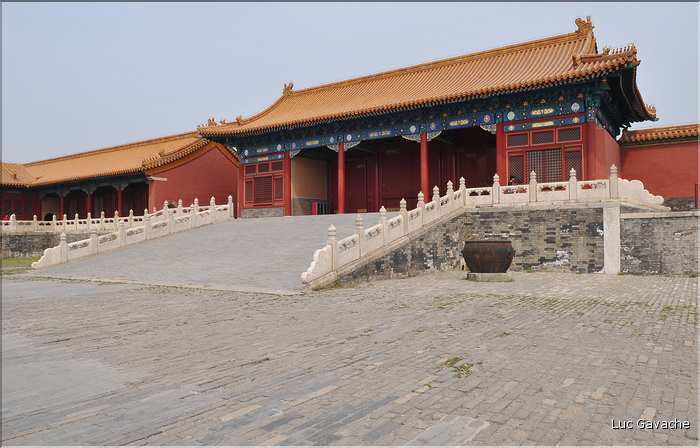 La cité interdite fut réalisée par la dynastie Ming au début du XV ème siècle. (35)