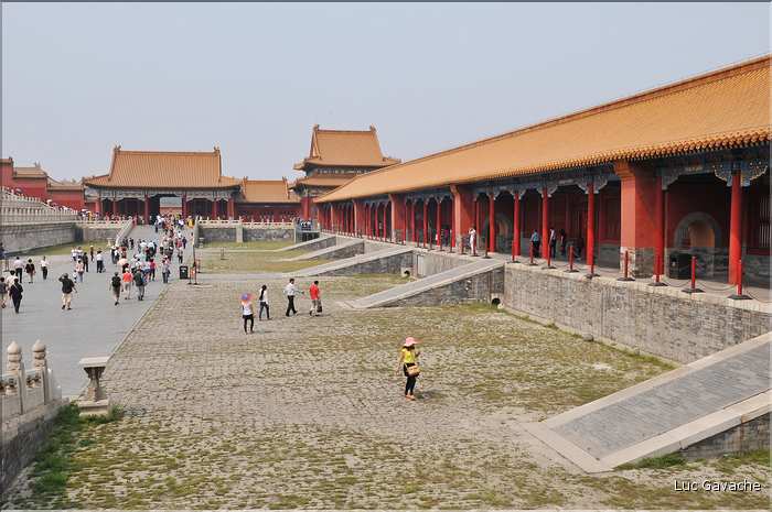 La cité interdite fut réalisée par la dynastie Ming au début du XV ème siècle. (39)