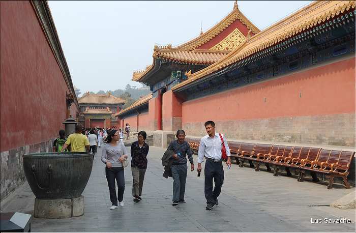 La cité interdite fut réalisée par la dynastie Ming au début du XV ème siècle. (61)