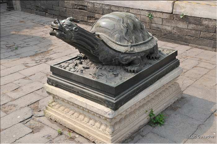 La cité interdite fut réalisée par la dynastie Ming au début du XV ème siècle. (71)