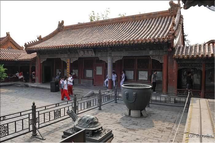 La cité interdite fut réalisée par la dynastie Ming au début du XV ème siècle. (72)