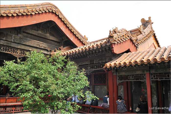 La cité interdite fut réalisée par la dynastie Ming au début du XV ème siècle. (76)