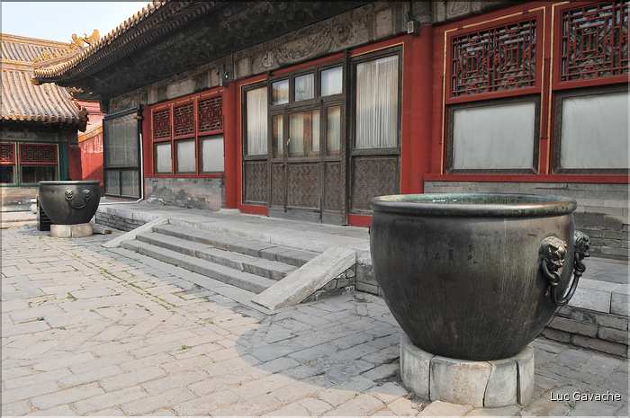 La cité interdite fut réalisée par la dynastie Ming au début du XV ème siècle. (80)