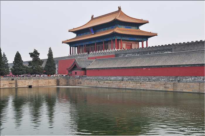 La cité interdite fut réalisée par la dynastie Ming au début du XV ème siècle. (90)