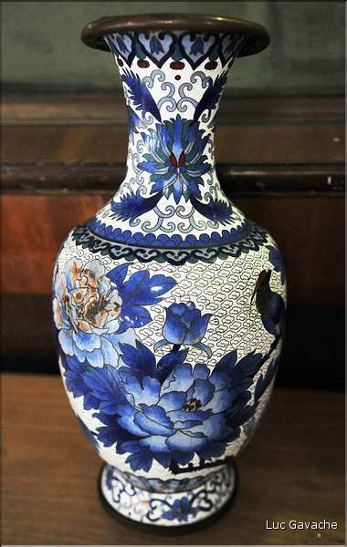 Les vases cloisonnés, une autre des spécialités Chinoises. (9)