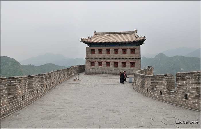 Juyongguan, dans la région de Pékin,  est l'une des portions de la grande muraille. (10)