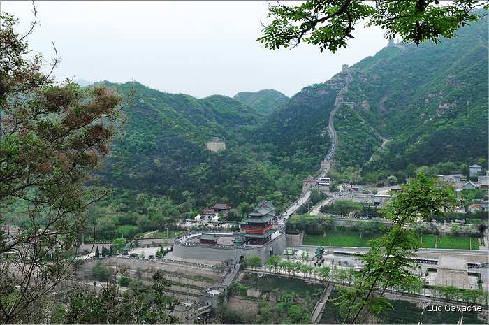 Juyongguan, dans la région de Pékin,  est l'une des portions de la grande muraille. (21)