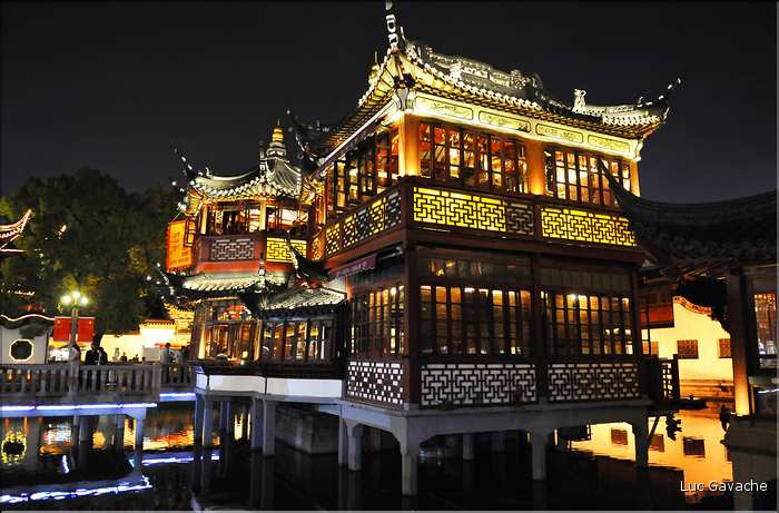 La vielle ville Chinoise de Nanshi au cur de Shanghai. (3)