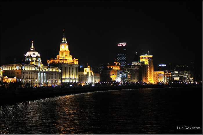Le Bund de Shanghai.
