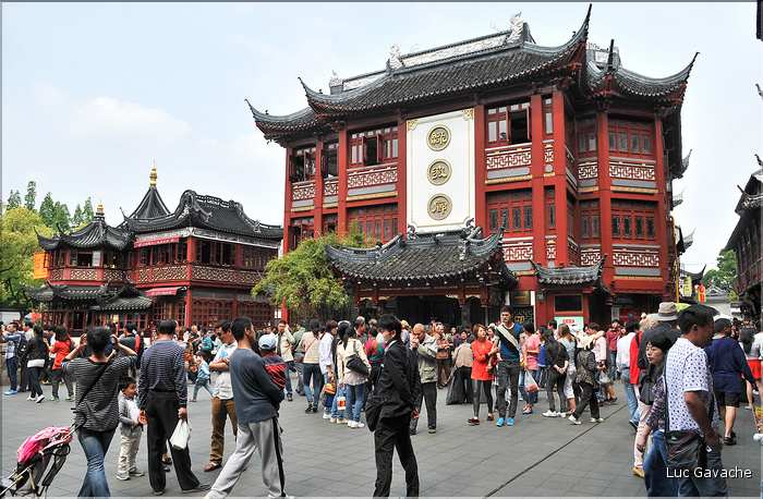 La vieille ville Chinoise de Nanshi au cur de Shanghai. (13)