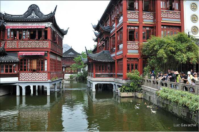 La vieille ville Chinoise de Nanshi au cur de Shanghai. (14)