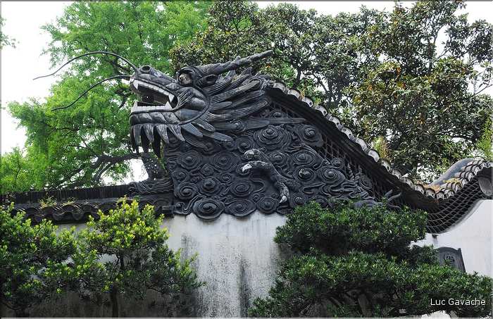 Le jardin du mandarin Yu ''période Ming XVI ème siècle'' se trouve au cur  de la vieille ville de Nanshi. (17)