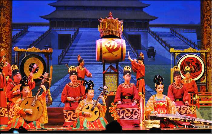 Spectacle traditionnel de la période Tang ''VII-IX siècle''. (5)