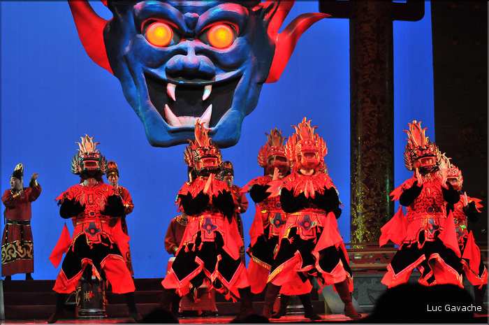 Spectacle traditionnel de la période Tang ''VII-IX siècle''. (30)