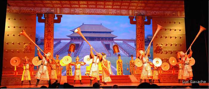 Spectacle traditionnel de la période Tang ''VII-IX siècle''. (48)