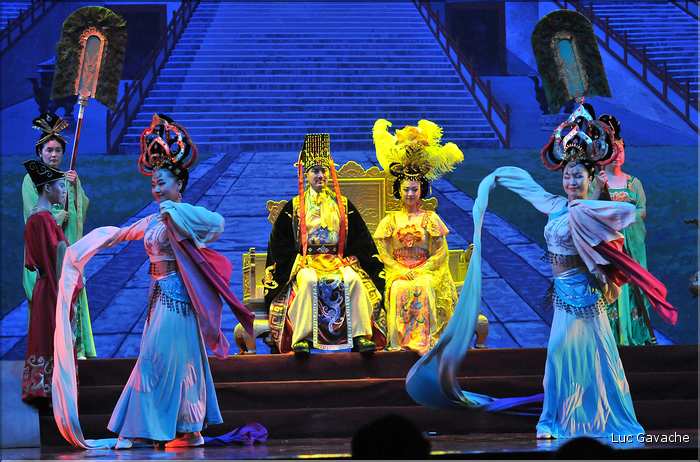 Spectacle traditionnel de la période Tang ''VII-IX siècle''. (51)