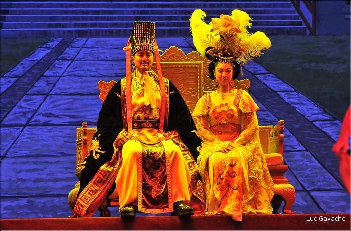 Spectacle traditionnel de la période Tang ''VII-IX siècle''. (52)