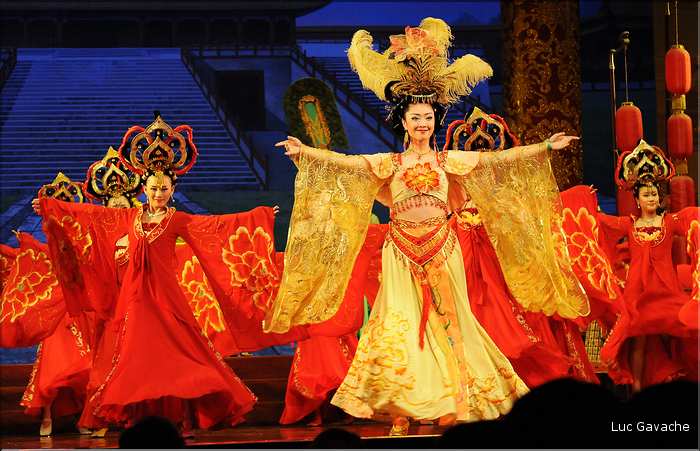 Spectacle traditionnel de la période Tang ''VII-IX siècle''. (53)