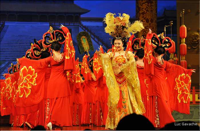 Spectacle traditionnel de la période Tang ''VII-IX siècle''. (58)