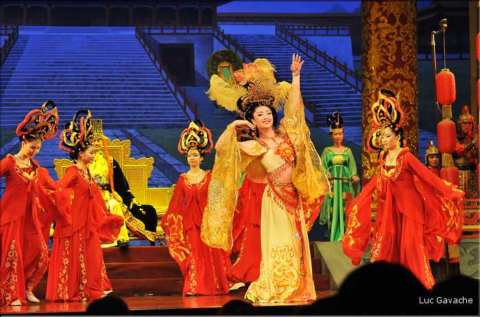 Spectacle traditionnel de la période Tang ''VII-IX siècle''. (59)