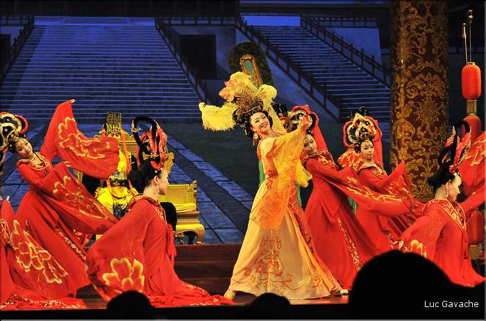Spectacle traditionnel de la période Tang ''VII-IX siècle''. (61)