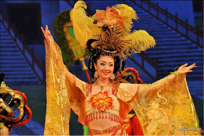 Spectacle traditionnel de la période Tang ''VII-IX siècle''. (63)