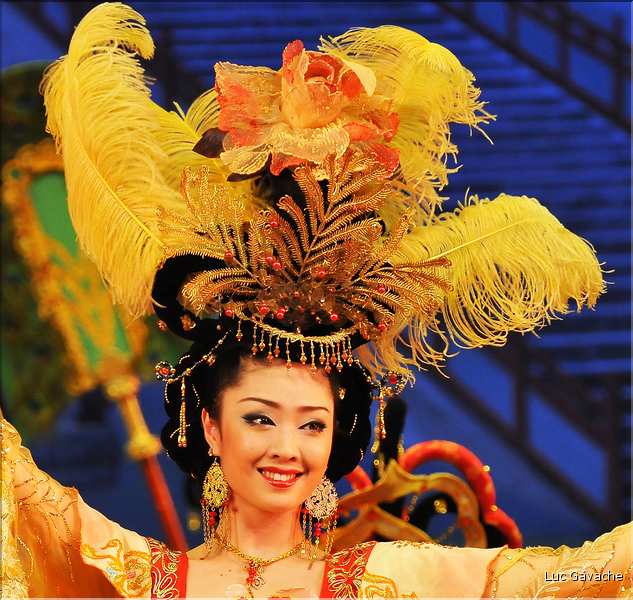 Spectacle traditionnel de la période Tang ''VII-IX siècle''. (64)