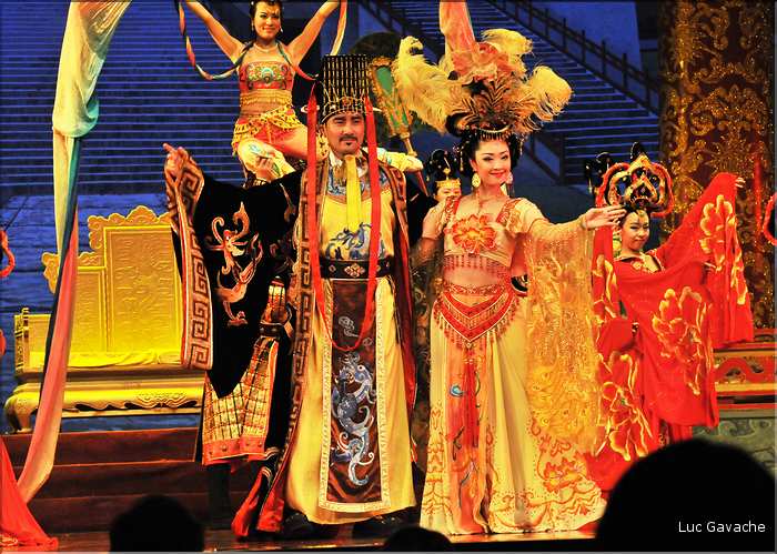Spectacle traditionnel de la période Tang ''VII-IX siècle''. (67)