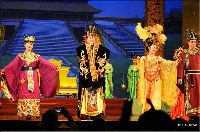 Spectacle traditionnel de la période Tang ''VII-IX siècle''. (71)