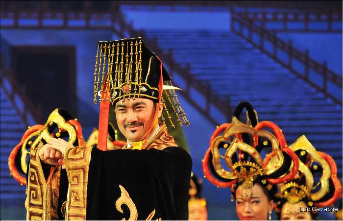 Spectacle traditionnel de la période Tang ''VII-IX siècle''. (78)