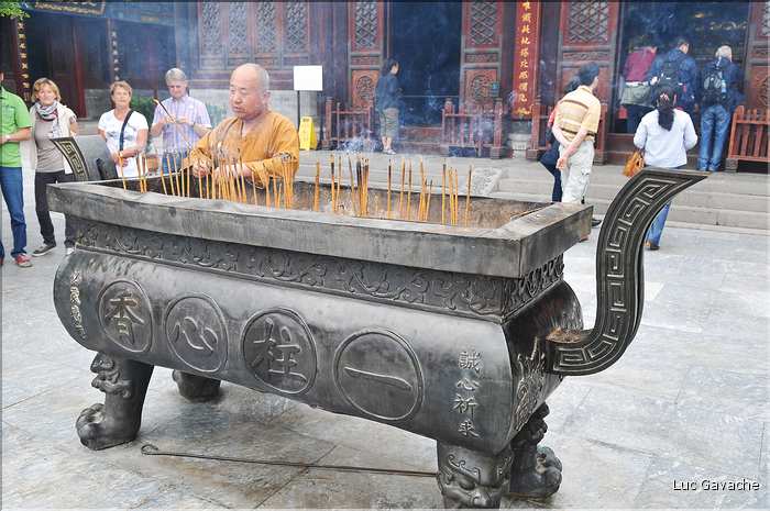 Pagode Bouddhique de la grande oie sauvage de la période Tang ''VII ème siècle''. (8)
