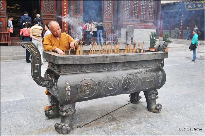 Pagode Bouddhique de la grande oie sauvage de la période Tang ''VII ème siècle''. (9)