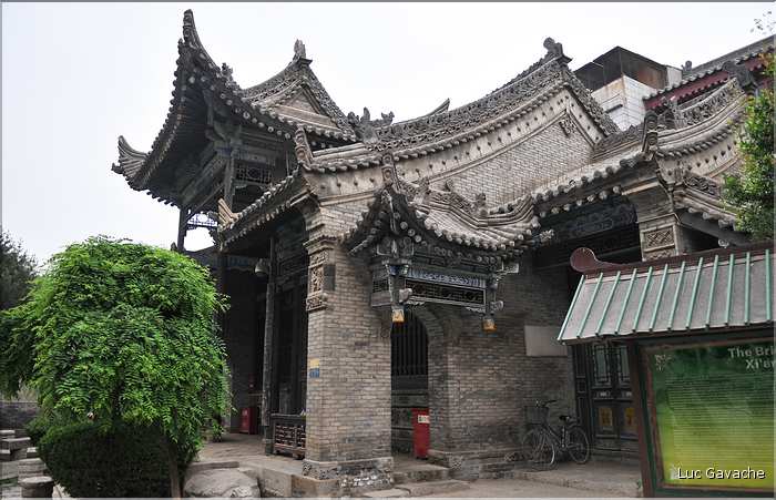 La grande Mosquée de Xi'an de style sino-arabe date de la période Tang ''VIII siècle''. (1)