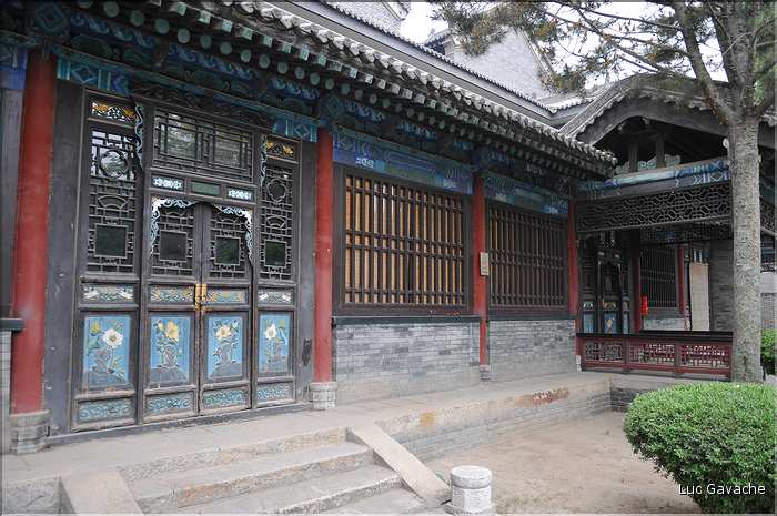 La grande Mosquée de Xi'an de style sino-arabe date de la période Tang ''VIII siècle''. (6)