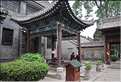 La grande Mosquée de Xi'an de style sino-arabe date de la période Tang ''VIII siècle''. (9)