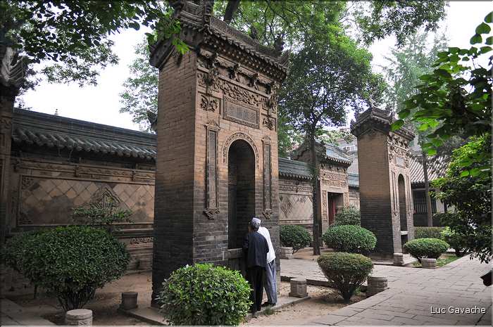 La grande Mosquée de Xi'an de style sino-arabe date de la période Tang ''VIII siècle''. (13)