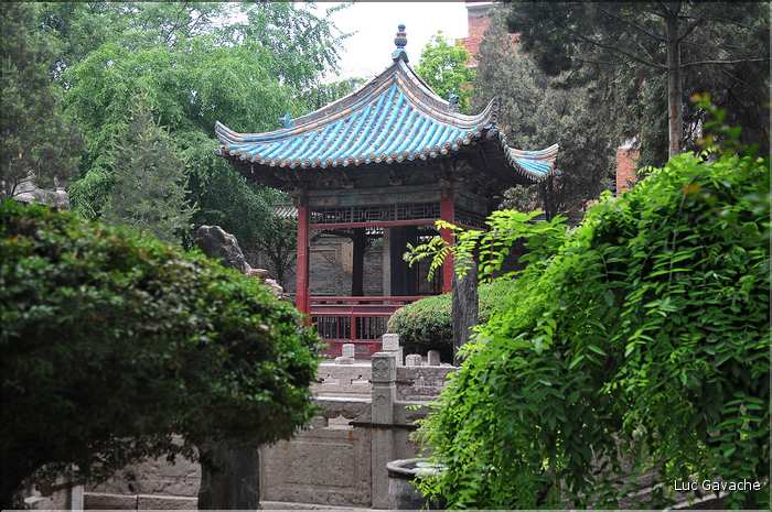 La grande Mosquée de Xi'an de style sino-arabe date de la période Tang ''VIII siècle''. (16)