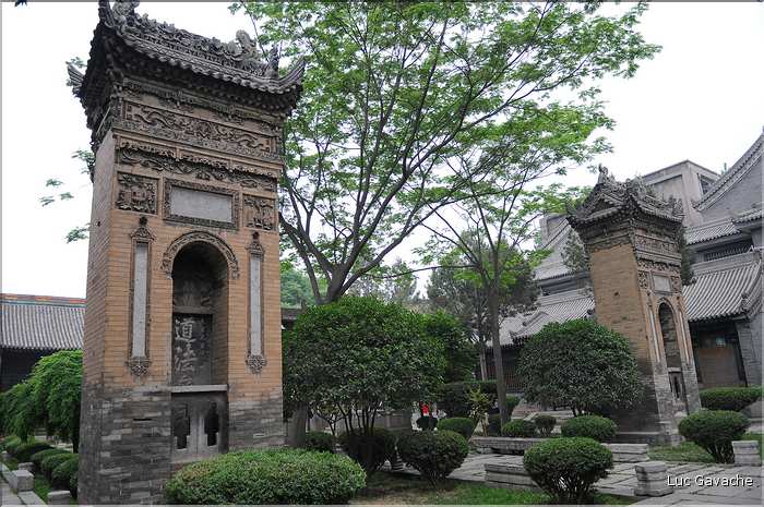 La grande Mosquée de Xi'an de style sino-arabe date de la période Tang ''VIII siècle''. (24)