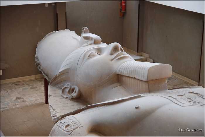 Statue colossale de Ramses II,   Memphis capital de L'ancien Empire (3)