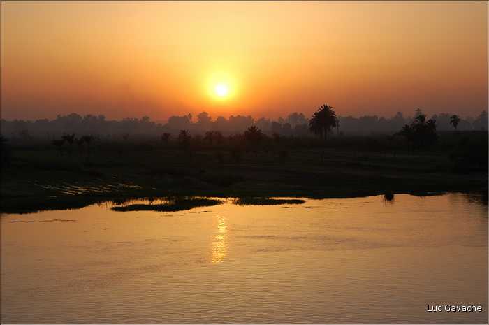 Coucher de Soleil sur le Nil (5)