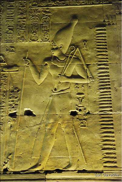 Le temple d'Edfou fut édifié par la dynastie des Ptolémée de -237 à -57 Av. J.C. (23)