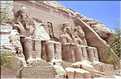Le grand temple d'Abou Simbel est dédié à Ramses II et a été édifié par lui au XIII éme siécle av. J.C. (1)