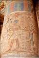 Le temple funéraire de Ramses III fut édifié au XII éme siécle, il est l'un des plus coloré d'Egypte (8)