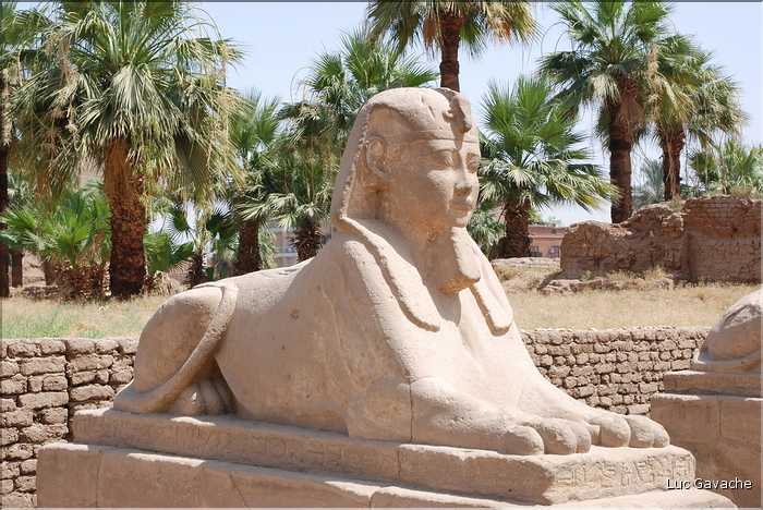 Le temple de Louxor commença à étre édifié vers 1400 av. J.C. (30)
