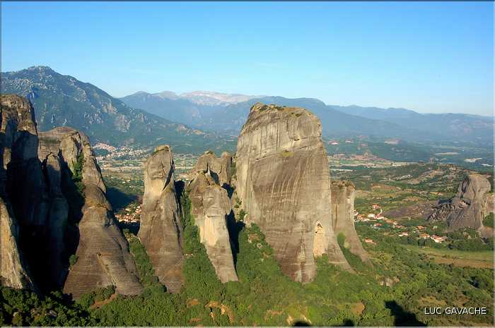 Situé dans le Nord de la Gréce, les Météores offrent un spéctacle grandiose (1)