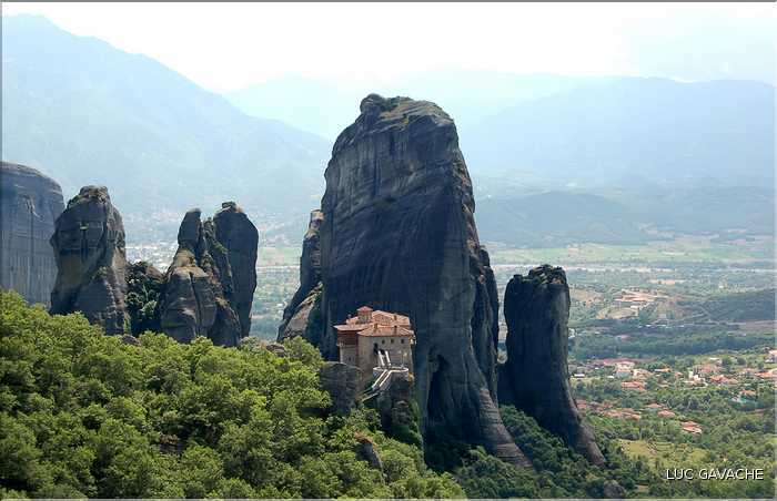 Monastère de Roussanou du XIV éme siécle, Météores (2)