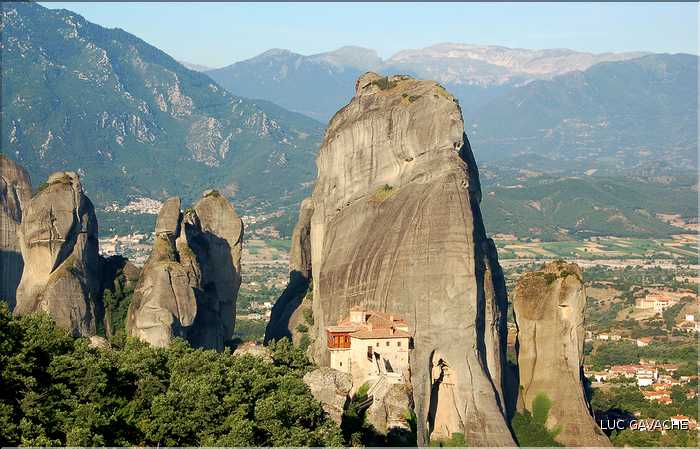 Monastère de Roussanou du XIV éme siécle, Météores (3)