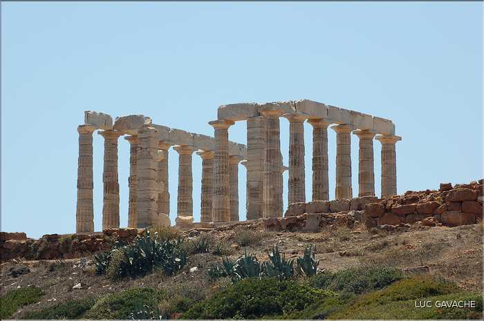 Temple de Poséidon au cap Sounion, V éme siécle av. J.C. (2)